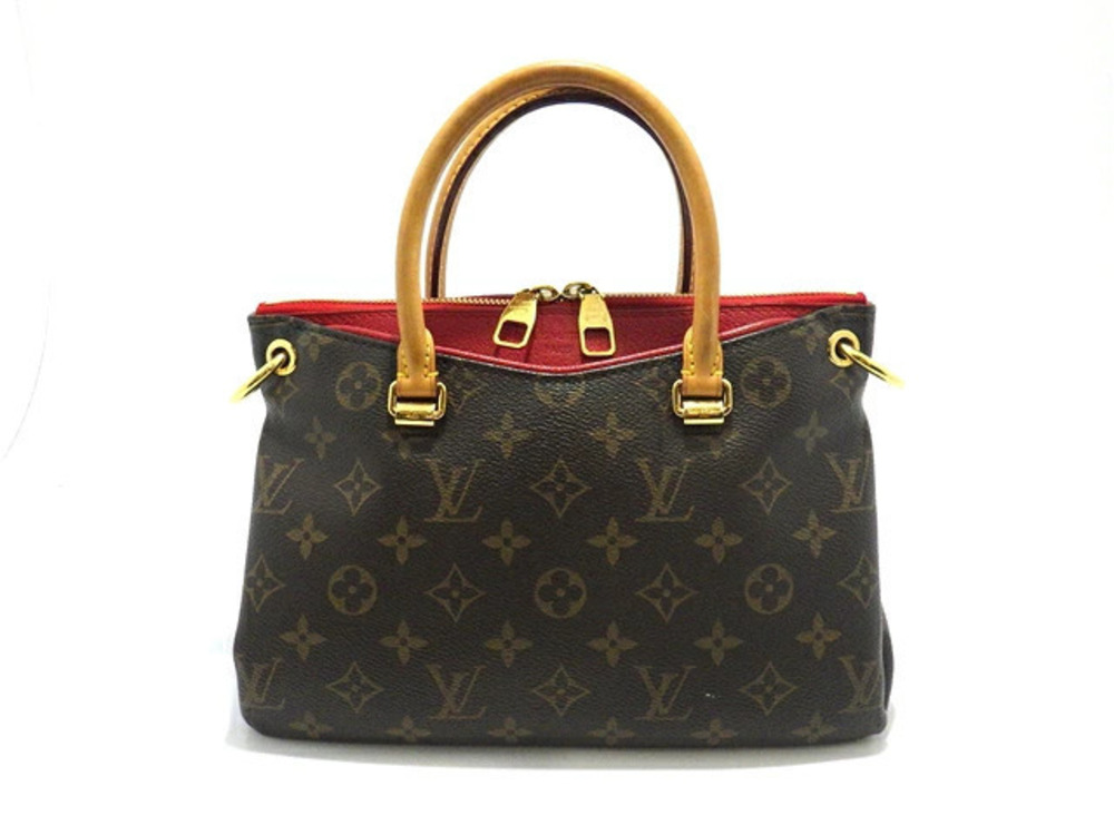 LOUIS VUITTON Pallas Handbag Monogram